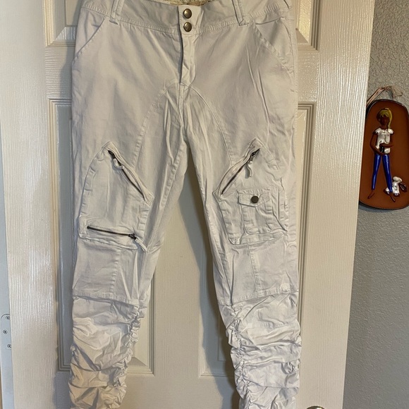 Super white cotton jeans never worn, size EU40 made by Sub Culture - Picture 7 of 11